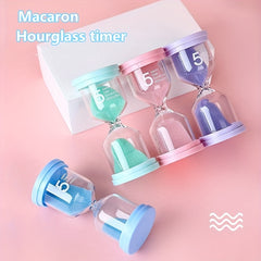 5pcs 3 5 10 15 30 Minute Timer Hourglass Gift Decoration