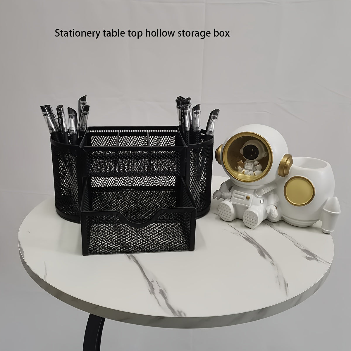 Desktop Stationery Storage Box Pen Holder Office Supplies
