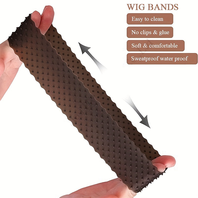 Adjustable Silicone Grip Wig Band for Wigs Hair Accessories