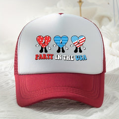Cartoon Trucker Hat Mesh Breathable Sports Dad Hats For Women & Men