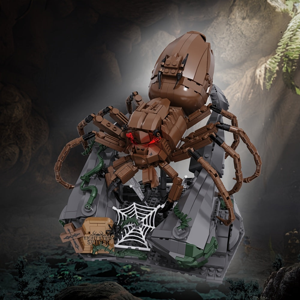 Creative Spider Building Block Model Toy - Perfect Birthday Gift for Boys
