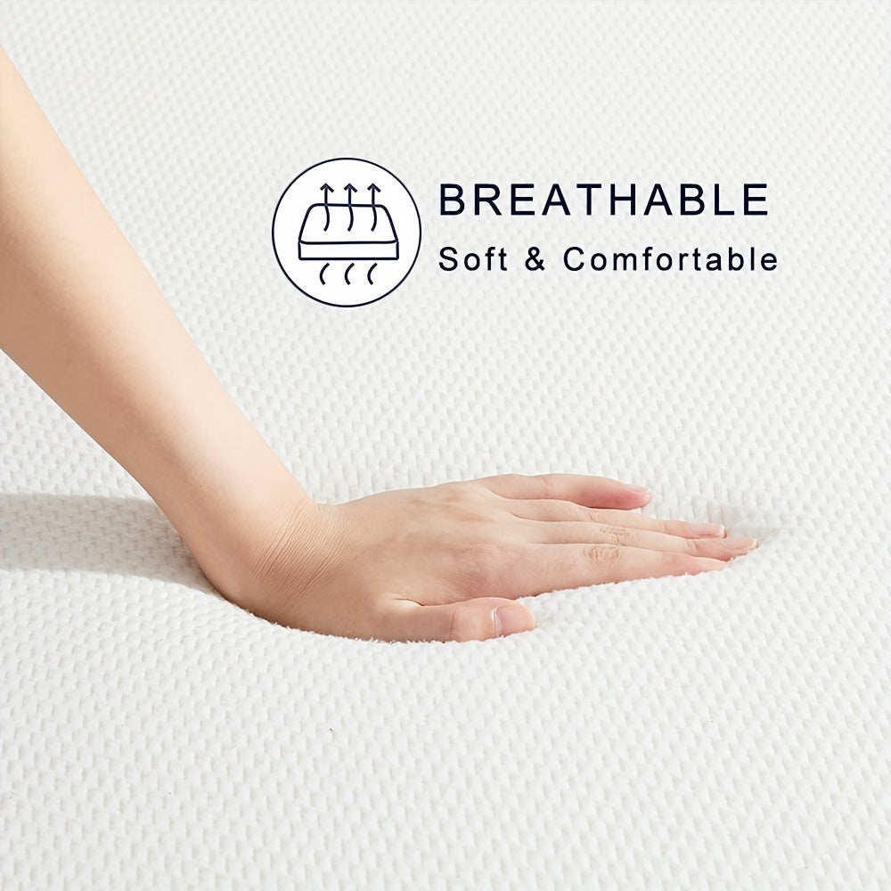 Portable Camping Mattress Topper - High Density Ventilated Roll Up Pad