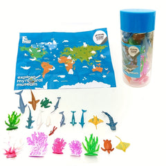 Eco Marine Animal Models Set - Explore and Learn about Sea Creatures