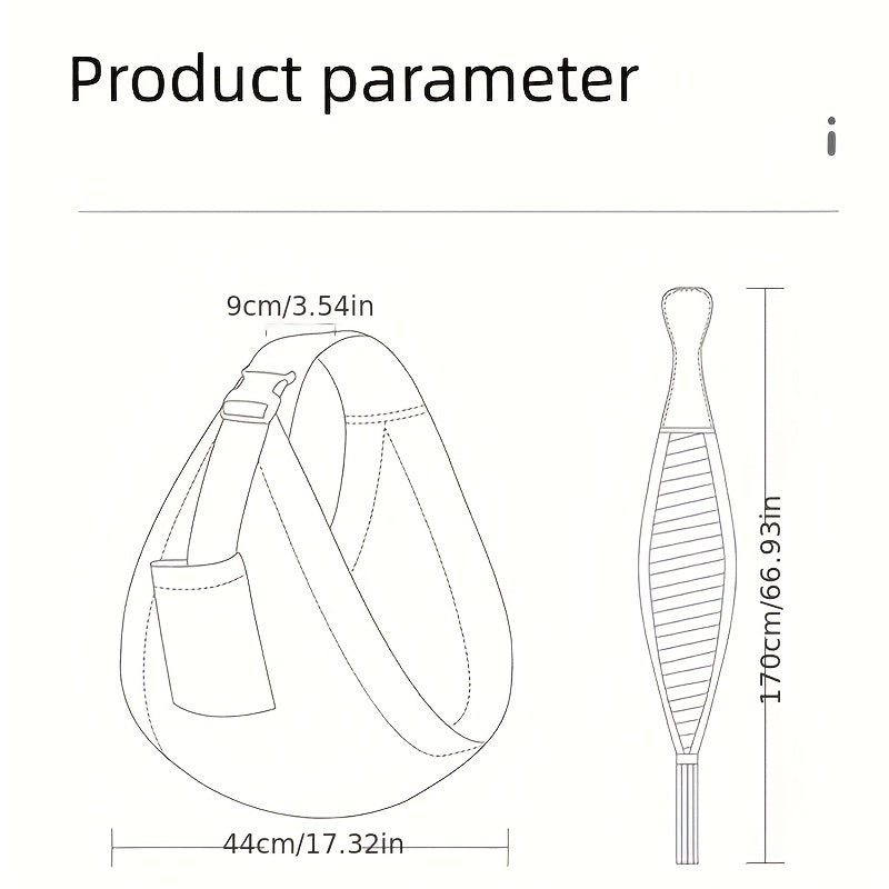 Newborn Baby Carrier Lightweight One Shoulder Summer Breathable Net