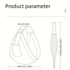 Newborn Baby Carrier Lightweight One Shoulder Summer Breathable Net