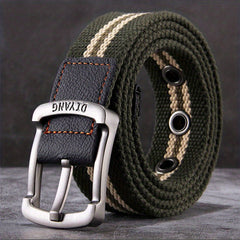 Men's Canvas Quick Release Buckle Training Belt