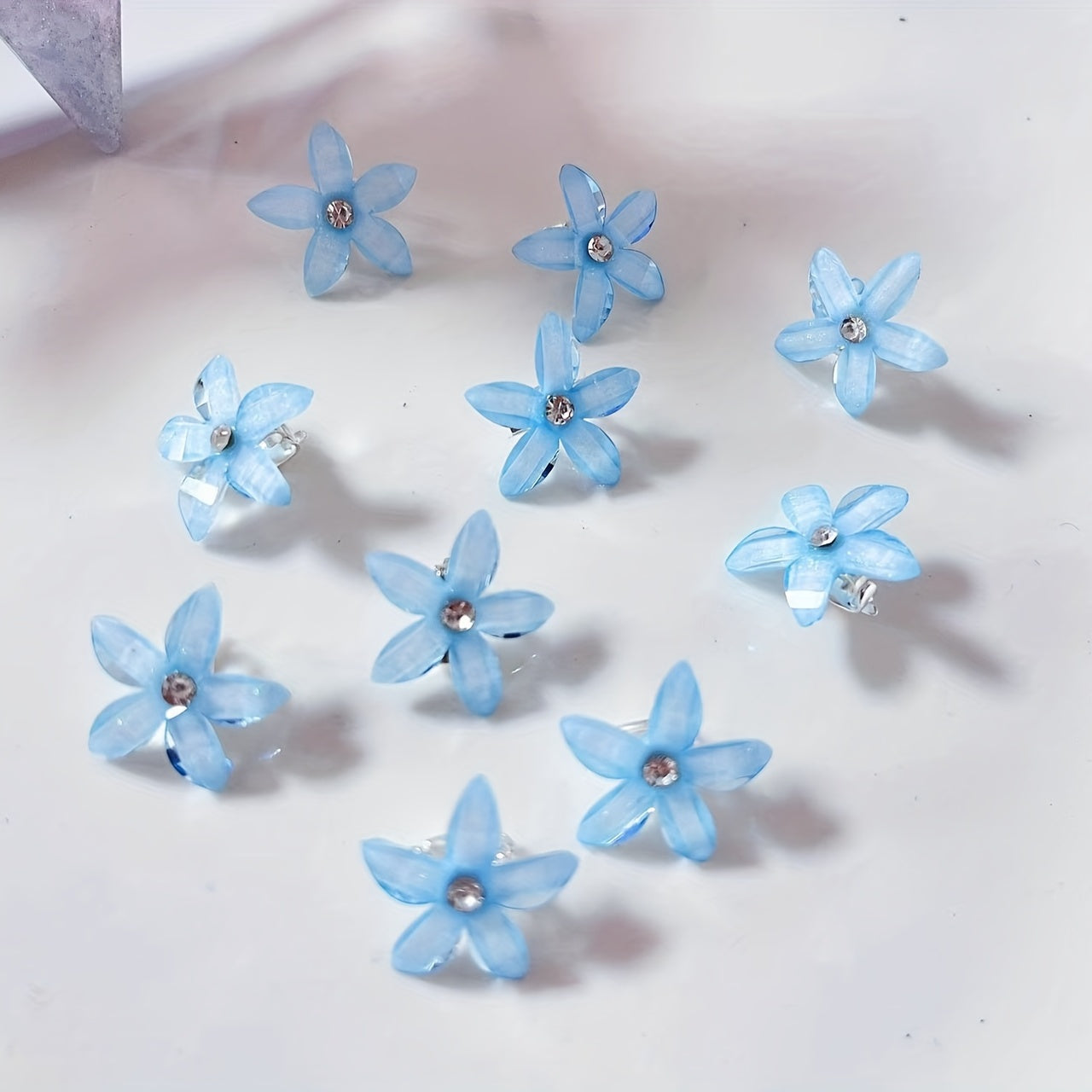 10 PCS Flower Hairpins Girls Hair Clips Accessories