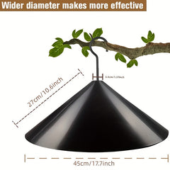 45 72 Cm Squirrel Baffle Wrap Around Squirrel Proof Baffles