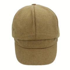 Solid Casual Beret Women Beanie Painter Cap British Style Warm Hat