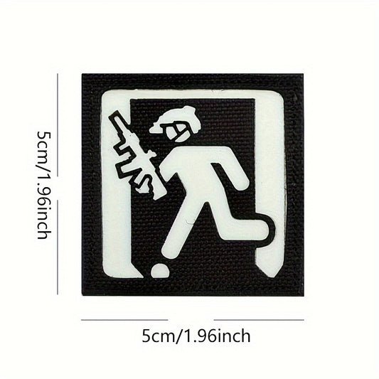 Escape Series Luminous Patch Morale Patches for Caps Uniforms Vests