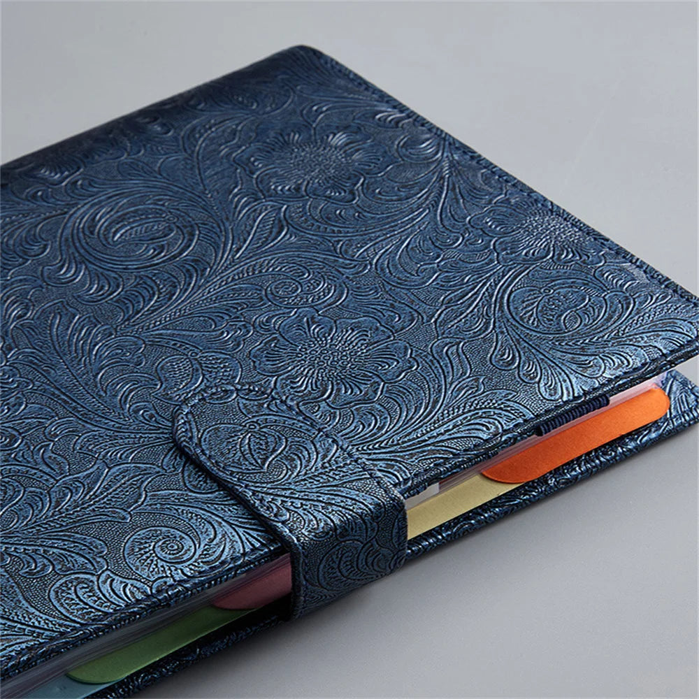 A5/A6 Leather Budget Planner Organizer Binder