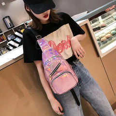 Women's Large Capacity Fanny Pack for Travel Shopping School Girls