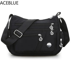 Casual Waterproof Crossbody Bag Women Nylon Messenger Bags