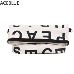 Canvas Crossbody Purse Large Capacity Shoulder Bag for Women
