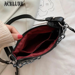 PU Leather Messenger Bag Women Crossbody Small Handbags Ladies Shoulder Bag