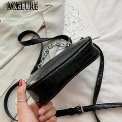 PU Leather Messenger Bag Women Crossbody Small Handbags Ladies Shoulder Bag