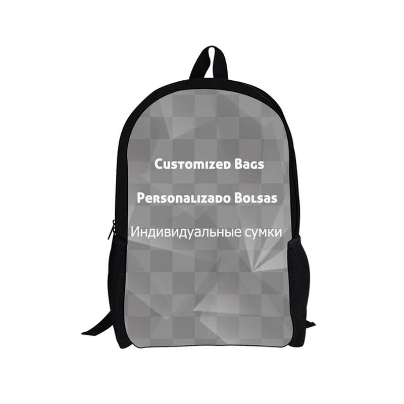 Bernese Dog Print School Backpack for Teenagers Bookbag Satchel
