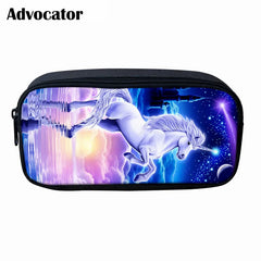 Cartoon Unicorn Pattern School Bags for Girls Kids Travel Backpack
