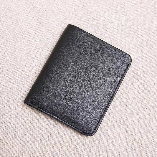 Men's Ultra-Thin Mini Wallet Soft Leather