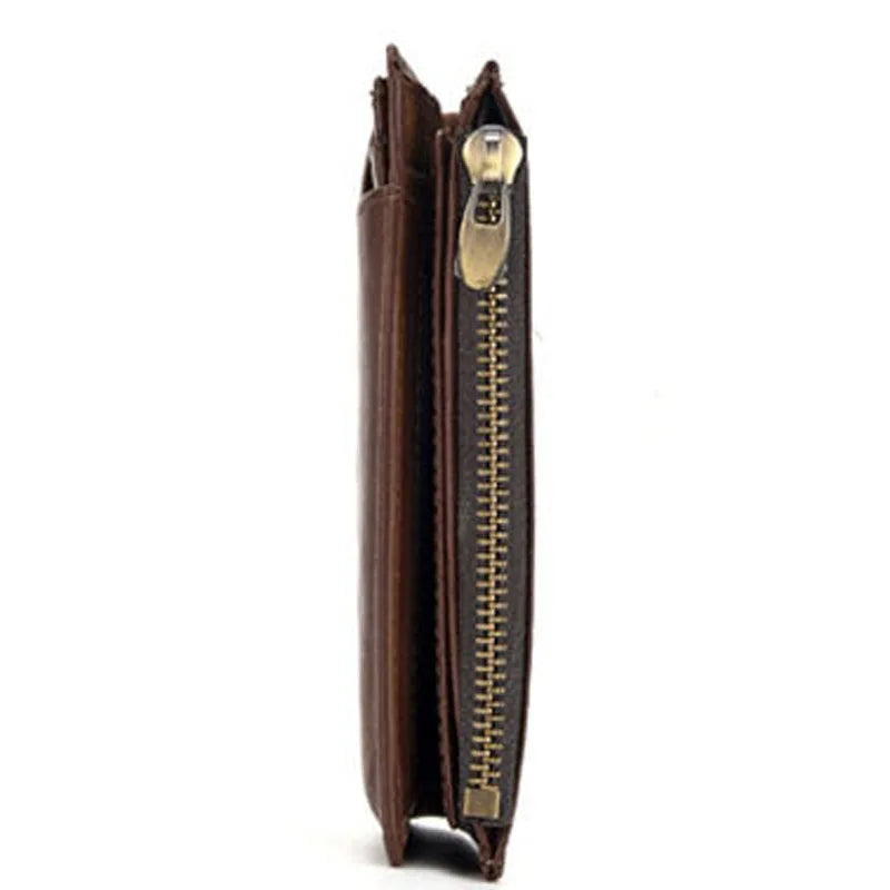 Men's Cowhide Wallet - Vegetable Tanned Leather