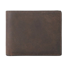 Crazy Horse Leather Wallet Dollar Wallet Men's Wallet