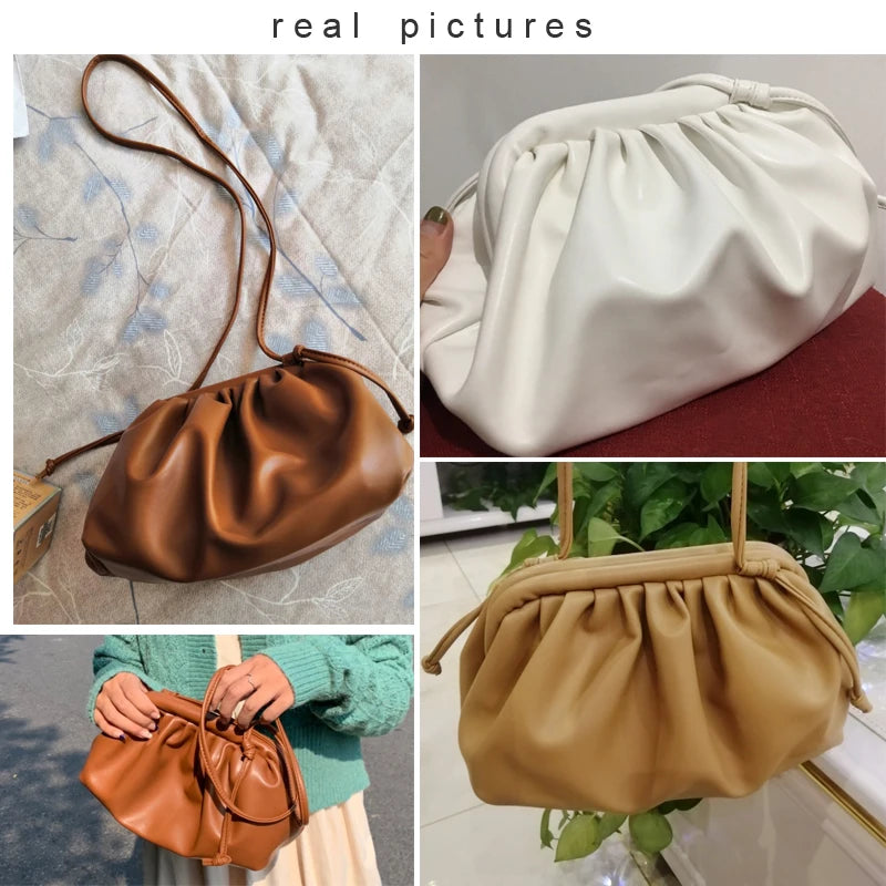 Women Shoulder Bags Dumplings Clutches Handbags Crossbody Bags