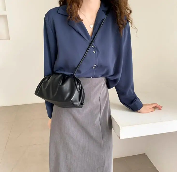 Women Shoulder Bags Dumplings Clutches Handbags Crossbody Bags