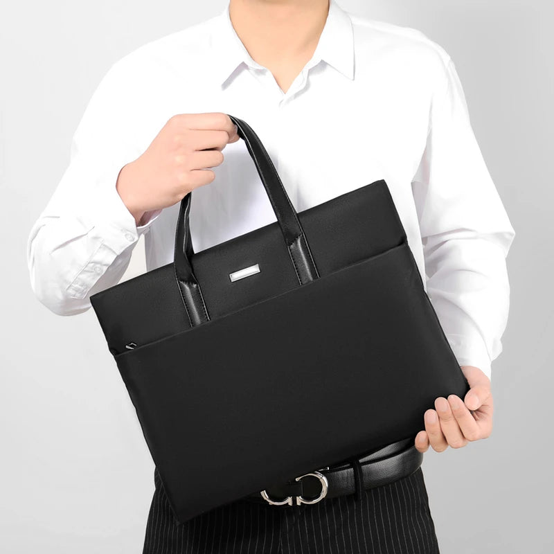 High Business Bag Big Capacity Handbag Classic Men's Work Bag