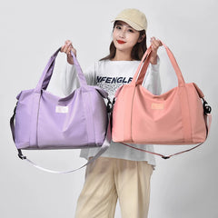 Waterproof Gym Bag Women Weekend Bag Yoga Handbag