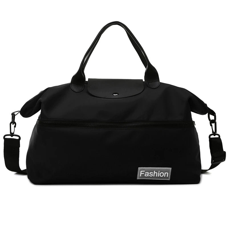 Nylon Gym Yoga Bag Women Fitness Duffle Outdoor Waterproof Handbag