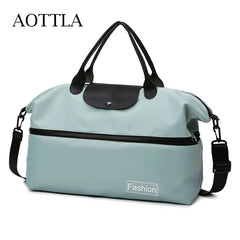 Nylon Gym Yoga Bag Women Fitness Duffle Outdoor Waterproof Handbag