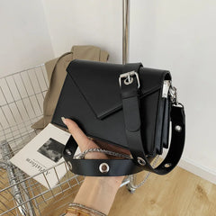 ASHINE Chunky Shoulder Messenger Bag Women Bags High Handbags