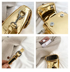 ASHINE Small Patent Leather Shoulder Crossbody Bags Ladies Handbags