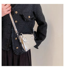 ASHINE Small Patent Leather Shoulder Crossbody Bags Ladies Handbags