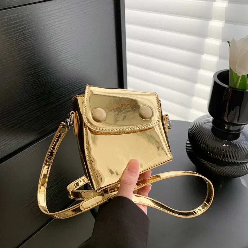 ASHINE Small Patent Leather Shoulder Crossbody Bags Ladies Handbags