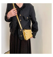 ASHINE Small Patent Leather Shoulder Crossbody Bags Ladies Handbags