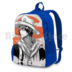 Ace One Piece Outdoor Hiking Backpack Sanji Zoro