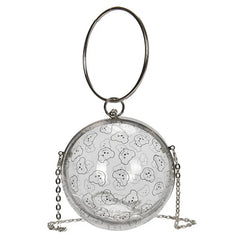 Clear Acrylic Bag Trendy Transparent Crossbody Shoulder Bag