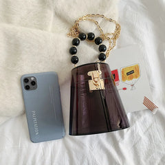 Acrylic Box Mini Crossbody Bag Chain Shoulder Bag