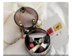 Acrylic Box Mini Crossbody Bag Chain Shoulder Bag