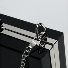 Acrylic Clutch Bag Women Shoulder Chain Messenger Party Evening Handbag