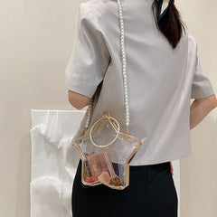 Acrylic Star Shape Diamond Party Clutch Wedding Bag