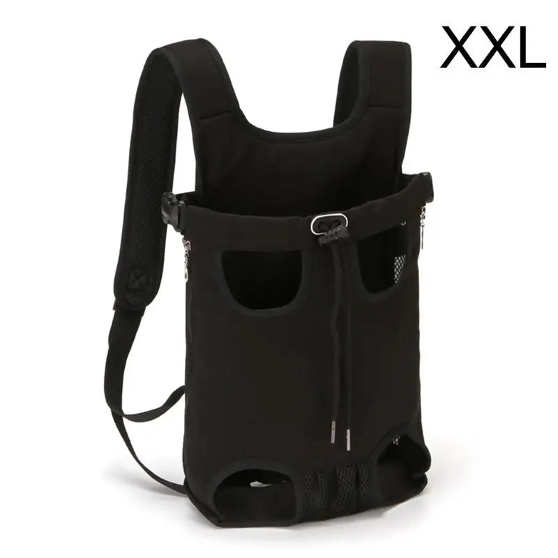 Adjustable Dog Carrier Backpack Front-Facing Hands-Free Travel Bag
