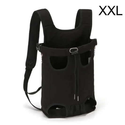 Adjustable Dog Carrier Backpack Front-Facing Hands-Free Travel Bag