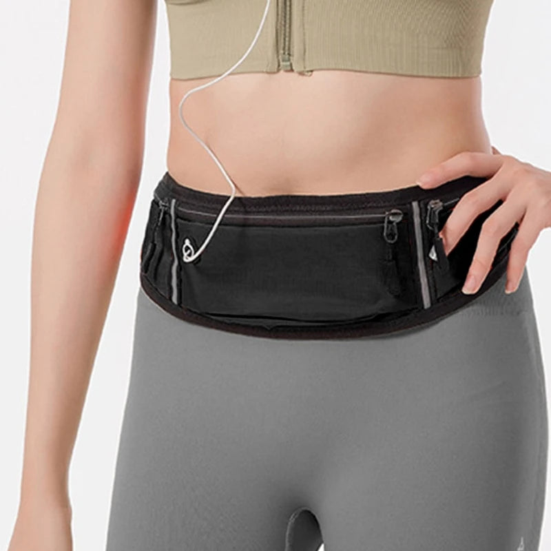 Adjustable Running Pouch Waist Bag Phone Holder Fanny Pack for Unisex