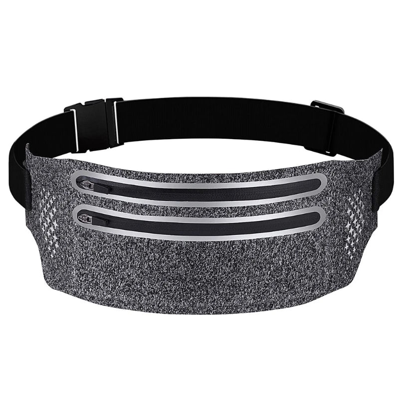 Adjustable Running Pouch Waist Bag Elastic Phone Holder Fanny Pack