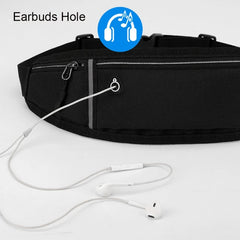 Adjustable Running Pouch Runners Belt Elastic Slim Phone Holder Fanny Pack