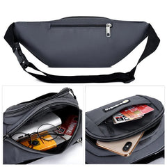 Adjustable Waist Bag Waterproof Crossbody Bag