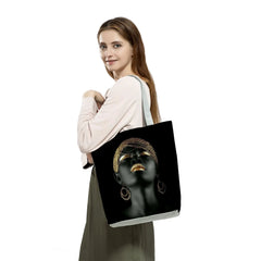 Character Shoulder Bag Tote Bags for Shopping - High Capacity