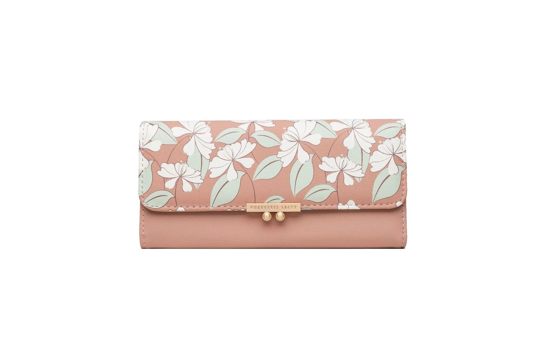 Aibu Women's Long Wallet Zipper Handbag